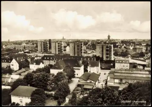 Ansichtskarte Velbert Stadt, Hochhäuser 1967