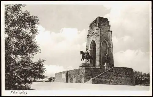 Ansichtskarte Syburg-Dortmund Hohensyburg Denkmal 1953