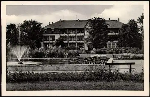 Ansichtskarte Bad Windsheim Kurhaus der Rummelsburger Anstalten 1950