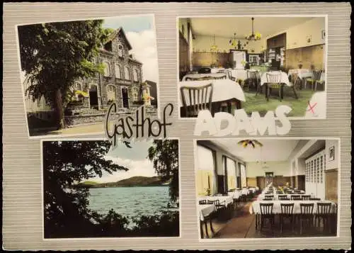 Burgbrohl-Bad Neuenahr-Ahrweiler Gasthof ADAMS mit Innenansichten 1972