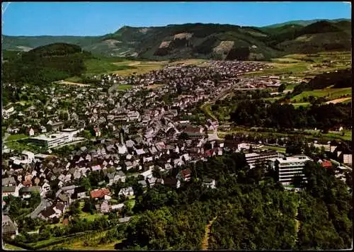 Ansichtskarte Bad Laasphe Luftbild (Luftaufnahme) 1986