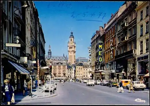 CPA Lille Rue Nationale (Straßen Ansicht) 1977