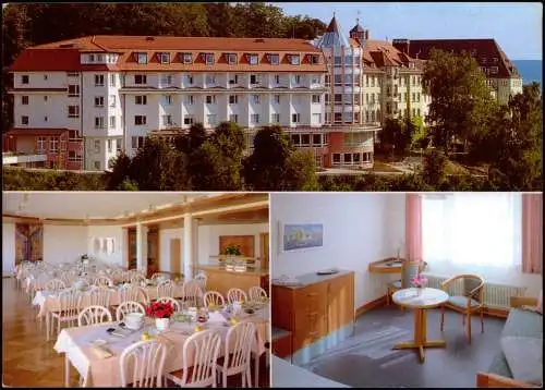 Ansichtskarte Gunzenhausen Altmühlsee Sanatorium Hensoltshöhe 1999