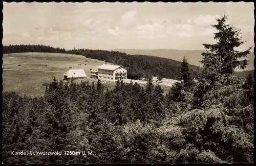 Ansichtskarte Emmendingen Kandel Schwarzwald 1250 m ü. M. 1961