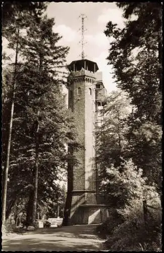 Ansichtskarte Heidelberg Königstuhl-Turm 1961