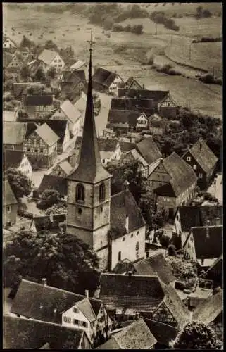 Ansichtskarte Laibstadt-Heideck Luftbild 1960