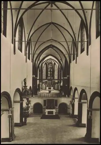 Brandenburg an der Havel Dom Unterbau Oberbau gotische Innenraum 1968