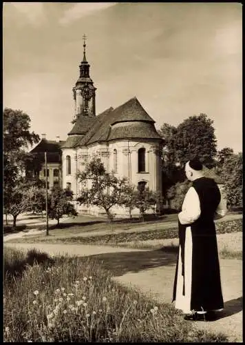 Birnau-Uhldingen-Mühlhofen Cistercienserkloster Ein Cistercienser-Pater 1960