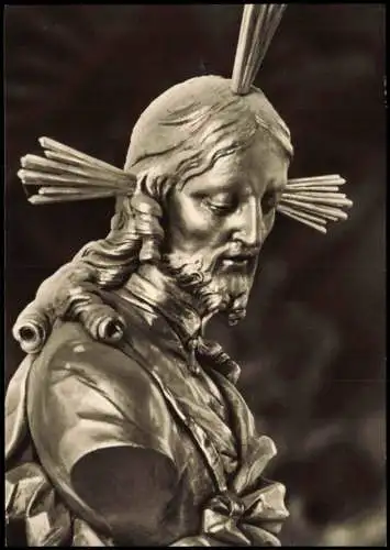 Birnau-Uhldingen-Mühlhofen Wallfahrts-Basilika Galeriebüste Salvator Mundi 1960