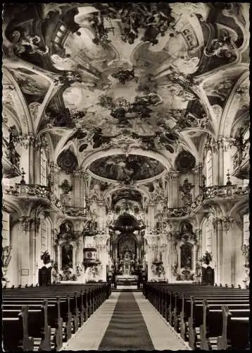 Birnau-Uhldingen-Mühlhofen Zisterzienser-Propstei erbaut Peter Thumb 1960