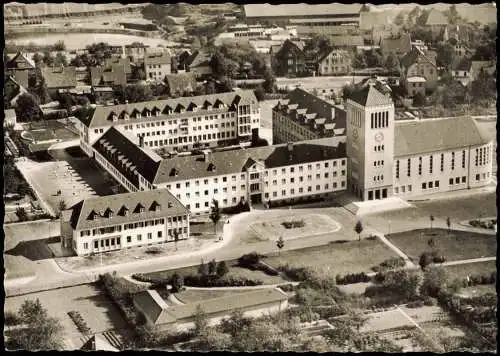 Ansichtskarte Bielefeld Luftbild Ursulinenkloster 1968