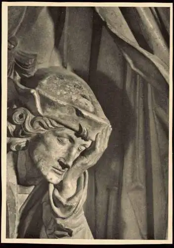 Bamberg Tilman Riemenschneider Kopf   Kaisersarkophag Dom zu Bamberg 1966