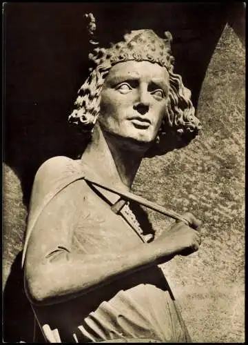 Ansichtskarte Bamberg Dom Der Reiter (Halbfigur) 1966