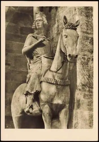 Ansichtskarte Bamberg Dom Der Reiter Um 1230-40 1960