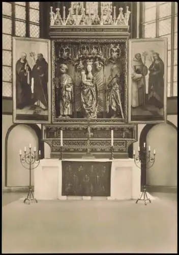 Brandenburg an der Havel Der Dom zu Brandenburg Hochaltar  Petrus Paulus 1968