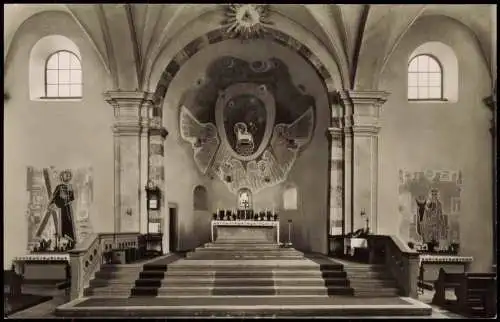 Ansichtskarte Westend Neuenberg-Fulda Pfarrkirche St. Andreas - Altar 1962