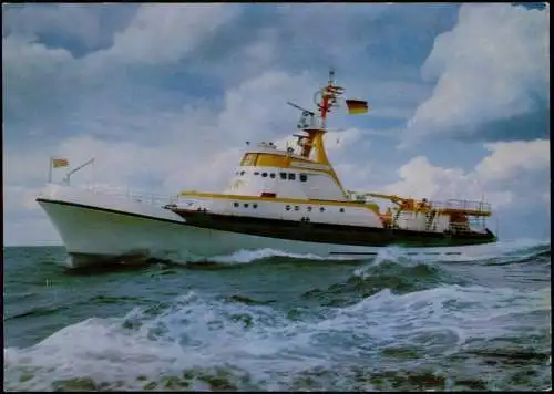 Ansichtskarte  Seenotkreuzer John T. Essberger Schiff 1978
