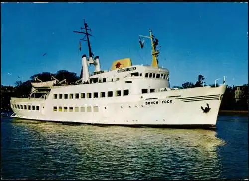 Ansichtskarte  Seebäderschiff MS „GORCH FOCK" MS Westerland 1978