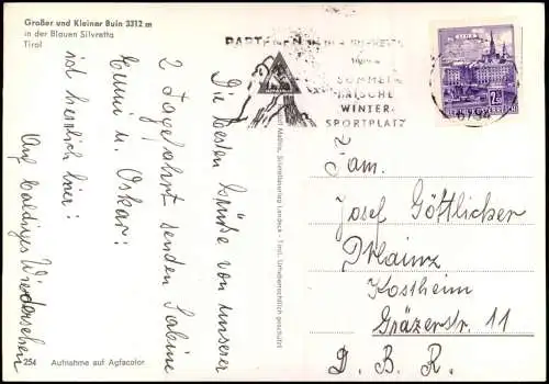 Ansichtskarte .Tirol Großer und Kleiner Tirol Ausflugsschiff 1994