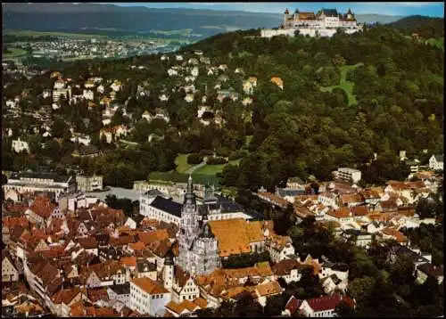 Ansichtskarte Coburg Luftbild 1984