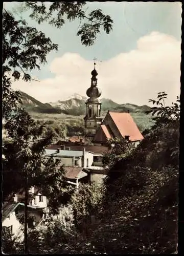 Ansichtskarte Trostberg Blick auf die Stadt 1969