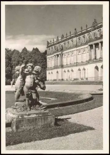 Ansichtskarte Chiemsee Schloß Herrenchiemsee 1940