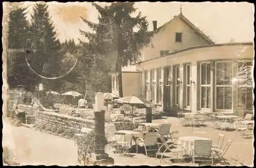 Ansichtskarte Villingen-Villingen-Schwenningen Kurgartenterrasse 1957