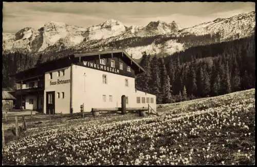 Ansichtskarte Winklmoos-Alm-Reit im Winkl Haus Artmann 1953