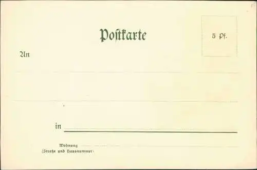 Ansichtskarte  Künstlerkarte Vogelhaus 1907