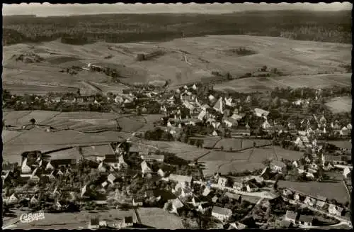 Ansichtskarte Ziemetshausen Luftbild Luftaufnahme 1961