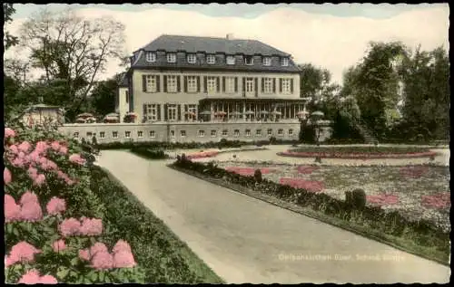 Ansichtskarte Buer-Gelsenkirchen Schloss Berge Garten 1962