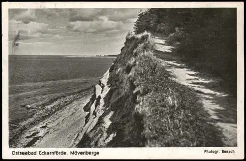 Ansichtskarte Eckernförde Möwenberge 1954