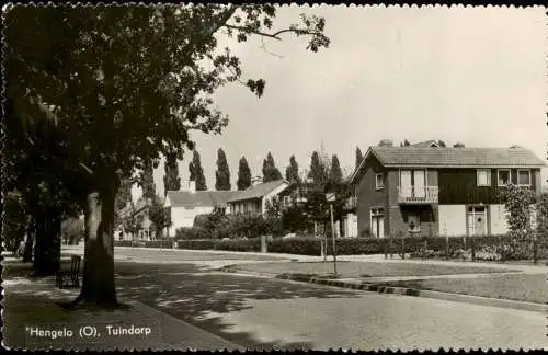 Postkaart Hengelo Tuindorp - Straßenpartie 1966