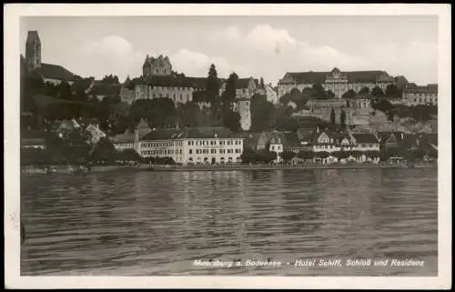 Meersburg Meersburg a. Bodensee Hotel Schiff, Schloß und Residenz 1940