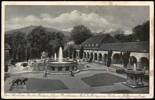 Bad Nauheim Kurhaus Badehäuser Sprudel Kuranlagen Johannisberg 1939