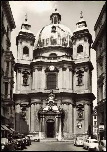 Ansichtskarte Wien Peters Kirche Vienna St. Peter's Church 1960