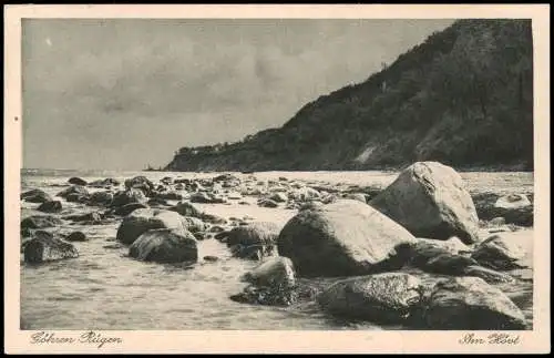 Ansichtskarte Göhren (Rügen) Strand Am Hövt Ostsee Ostseebad 1930