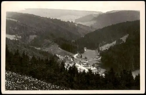 Heubach (Thür. Wald)-Masserberg Panorama-Ansicht zur DDR-Zeit 1960