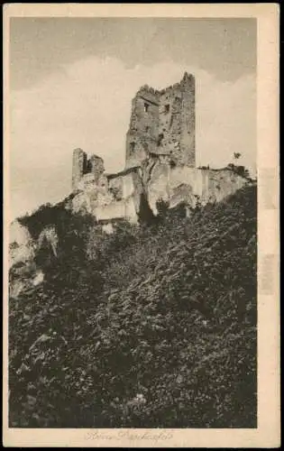 Ansichtskarte Bad Godesberg-Bonn Burg Ruine Drachenfels (Siebengebirge) 1930
