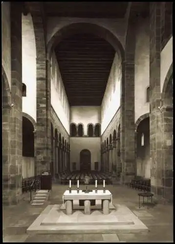 Ansichtskarte Alpirsbach Inneres der Klosterkirche 1960