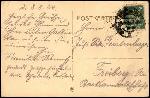 Kelbra (Kyffhäuser) Kaiser Wilhelm-Denkmal auf dem Kyffhäuser 1924