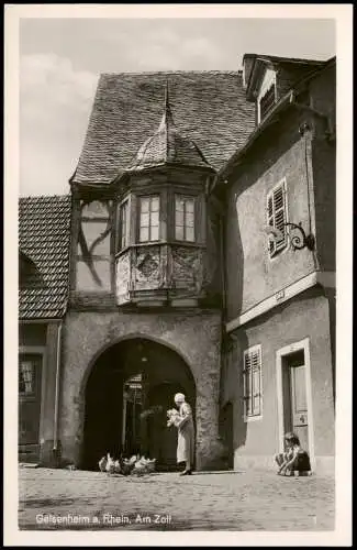 Ansichtskarte Geisenheim Am Zoll - Fotokarte 1962