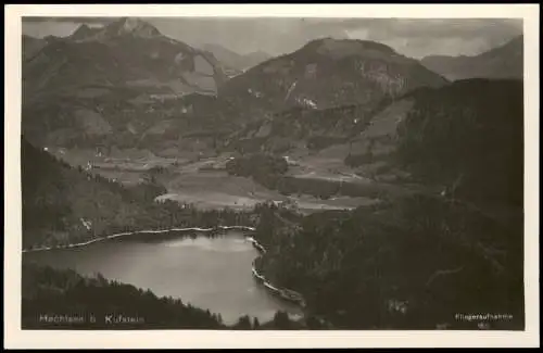 Kufstein Hechtsee b. Kufstein vom Flugzeug aus, Fliegeraufnahme 1940