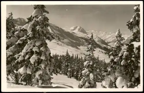 Ansichtskarte Kitzbühel Umland-Ansicht, Hahnenkamm 1943 2. Weltkrieg Feldpost
