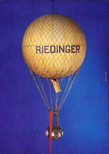Dresden Verkehrsmuseum Dresden: Freiballon 1900, Modell M 1:25 1988