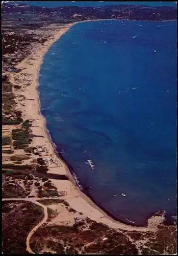 CPA Saint-Tropez Luftbild areal view 1972