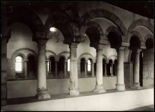 Gernrode-Quedlinburg Stiftskirche St. Cyrick (Emporen) 1967 Privatfoto Foto
