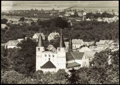 Gernrode-Quedlinburg Fernsicht auf Stiftskirche St. Cyrick 1967 Privatfoto Foto