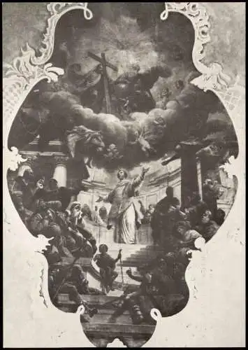 Randersacker Pfarrkirche Randersacker St. Stefanus-Deckengemälde 1960