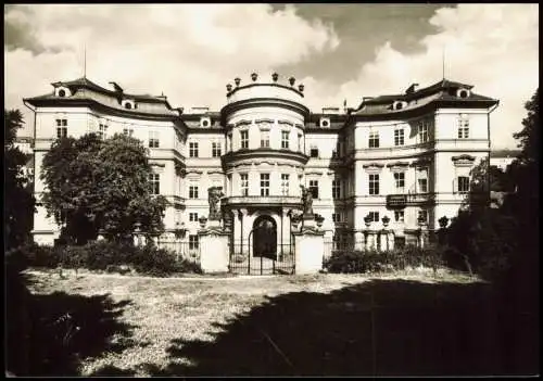 Prag Praha Lobkovický palác, zahradní průčelí, Lobkovicpalais, Garten  1970